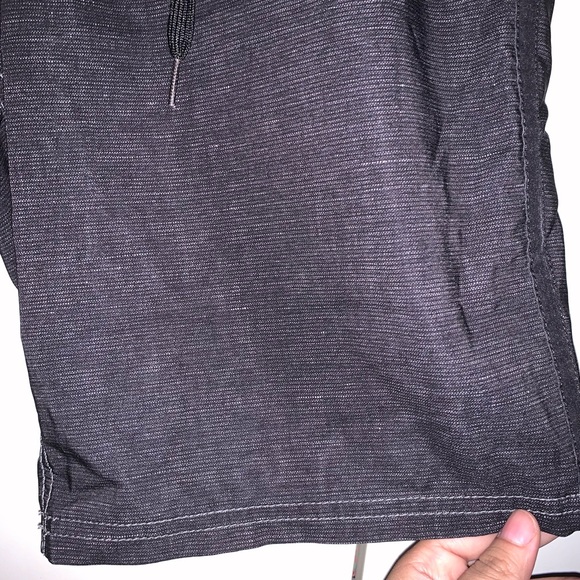 Mens Size 32 Grey and Blue Swim Trunks - Picture 14 of 15